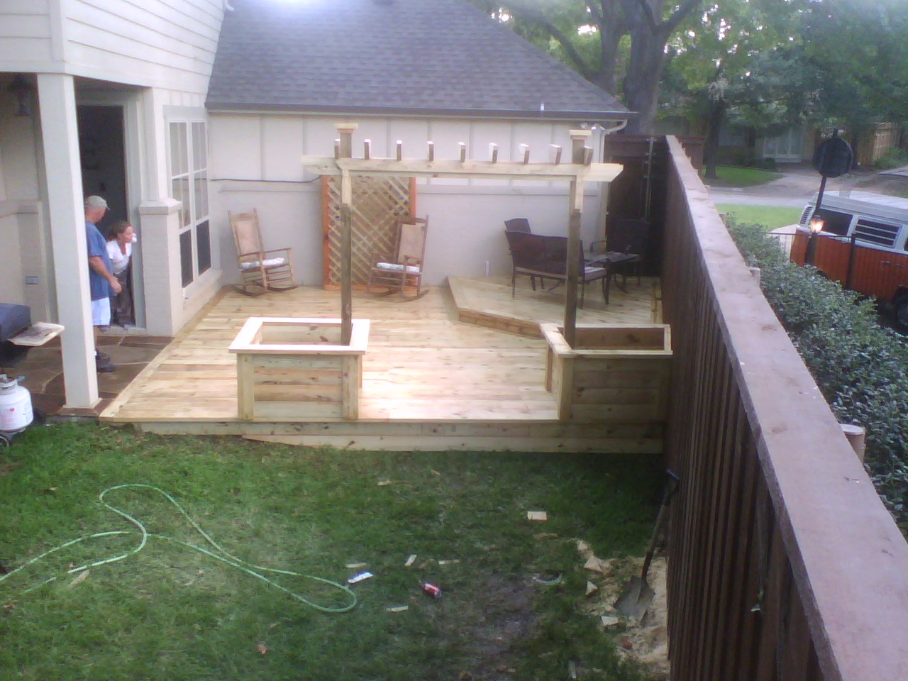 Treated Pine Decks