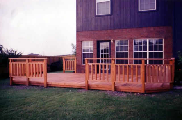 redwood deck